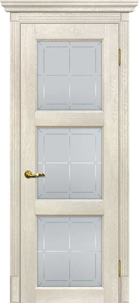 Межкомнатная дверь Тоскана-4 Бьянко