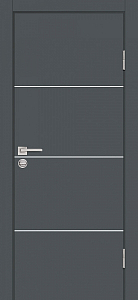 Товар Межкомнатная дверь P-2 Графит матовый