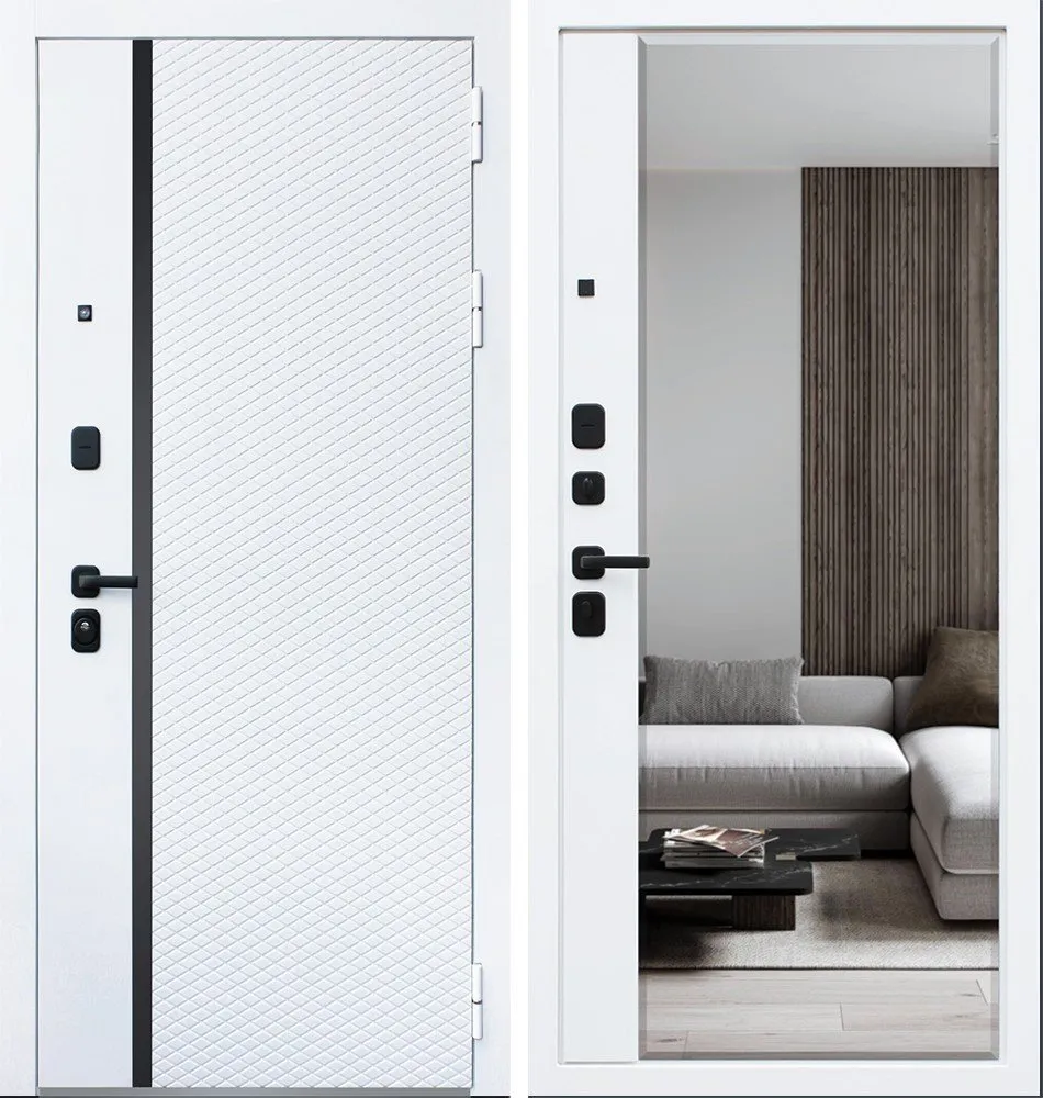 Дверь Ливерпуль с зеркалом DIS006707