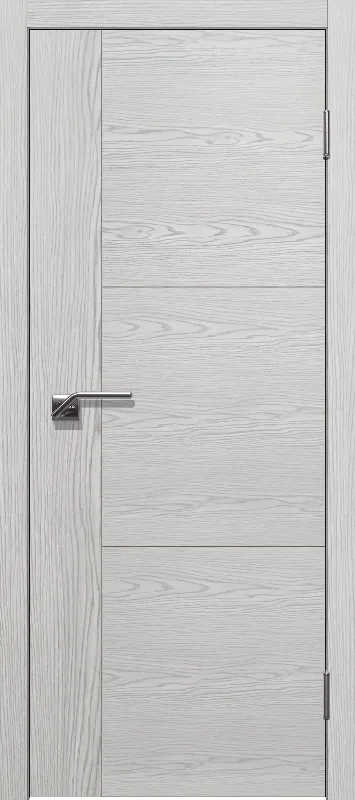 Межкомнатная дверь Легенда Дания Ясень серый глухое ост