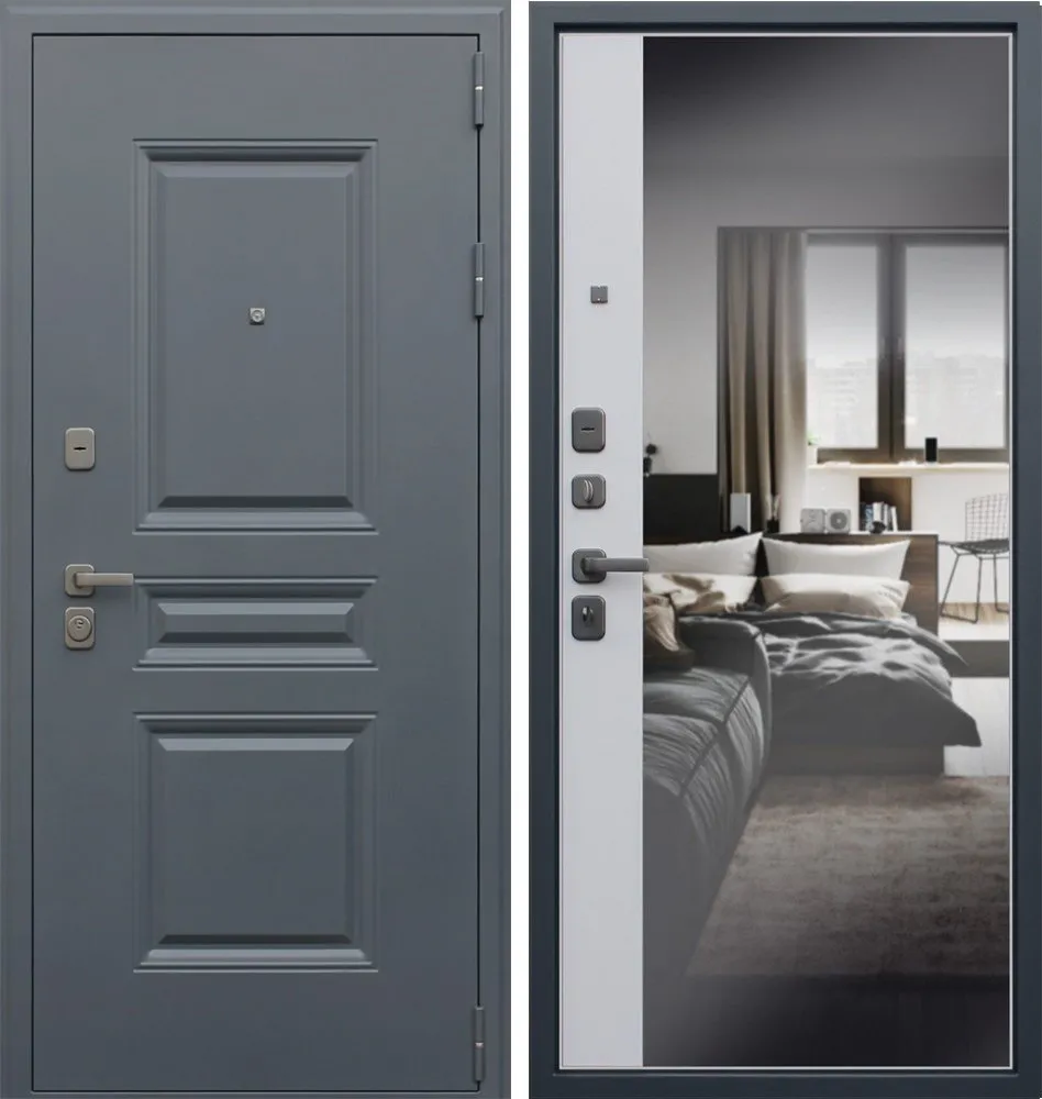 Дверь Барселона Большое зеркало капучино" ZB 853-2 DIS006684